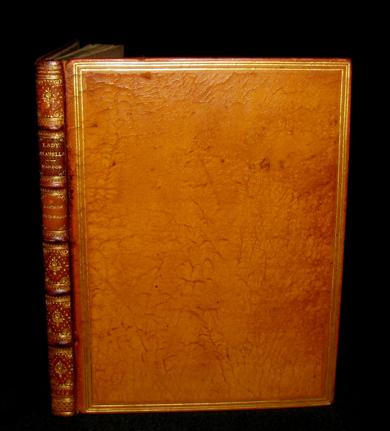 1856 Beautiful Worsfold Binding - Lady ARABELLA Or The ADVENTURES OF A DOLL Illustrated by Cruikshank. First Edition.