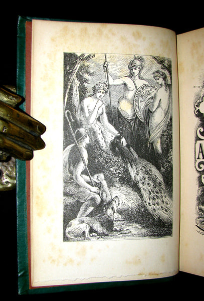 1863 Rare Book - Poetry of the AGE of FABLE - The Legends of Classical Mythology.