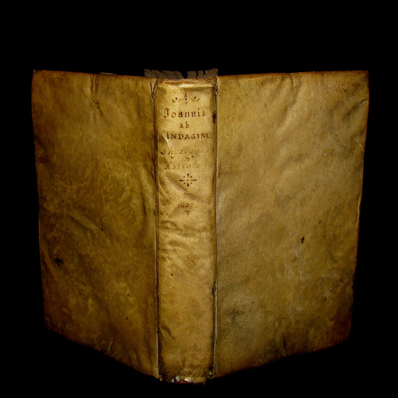 1630 Rare Latin Vellum Book - Indagine's CHIROMANCY, PHYSIOGNOMY & ASTROLOGY.
