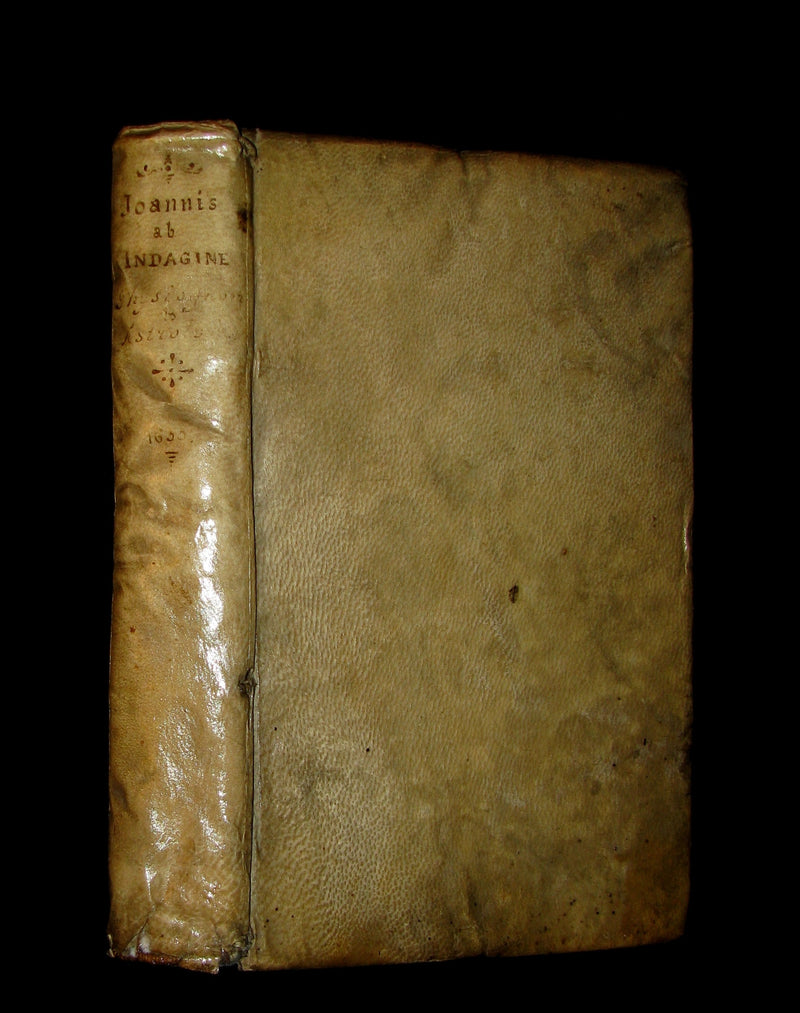1630 Rare Latin Vellum Book - Indagine's CHIROMANCY, PHYSIOGNOMY & ASTROLOGY.