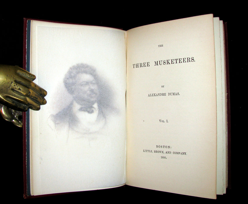 1890 Rare Book set - The Three Musketeers by Alexandre Dumas.