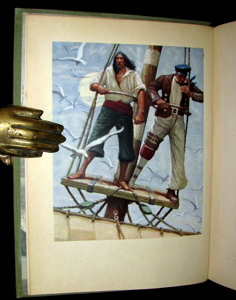 1930 Scarce Edition - MOBY DICK or The White Whale by Herman Melville illustrated by Mead Schaeffer.