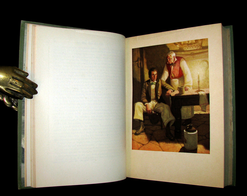 1930 Scarce Edition - MOBY DICK or The White Whale by Herman Melville illustrated by Mead Schaeffer.