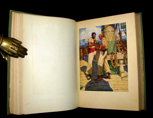 1930 Scarce Edition - MOBY DICK or The White Whale by Herman Melville illustrated by Mead Schaeffer.