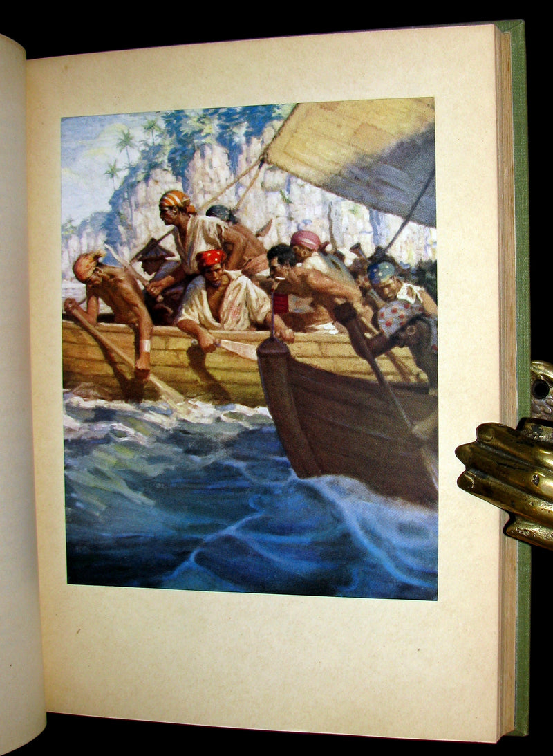 1930 Scarce Edition - MOBY DICK or The White Whale by Herman Melville illustrated by Mead Schaeffer.