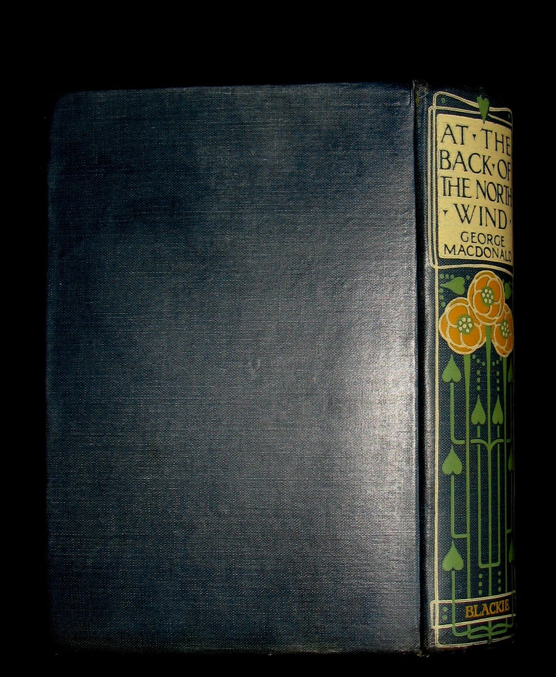 1911 Rare Edition - AT THE BACK OF THE NORTH WIND by George MacDonald. Illustrated.