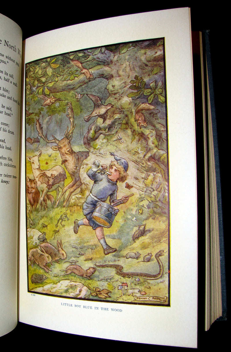 1911 Rare Edition - AT THE BACK OF THE NORTH WIND by George MacDonald. Illustrated.