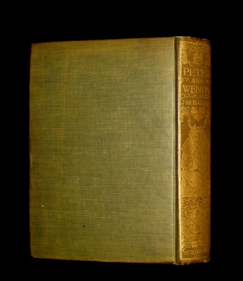 1911 Rare First Edition Book  - PETER PAN - Peter and Wendy by James Matthew Barrie.