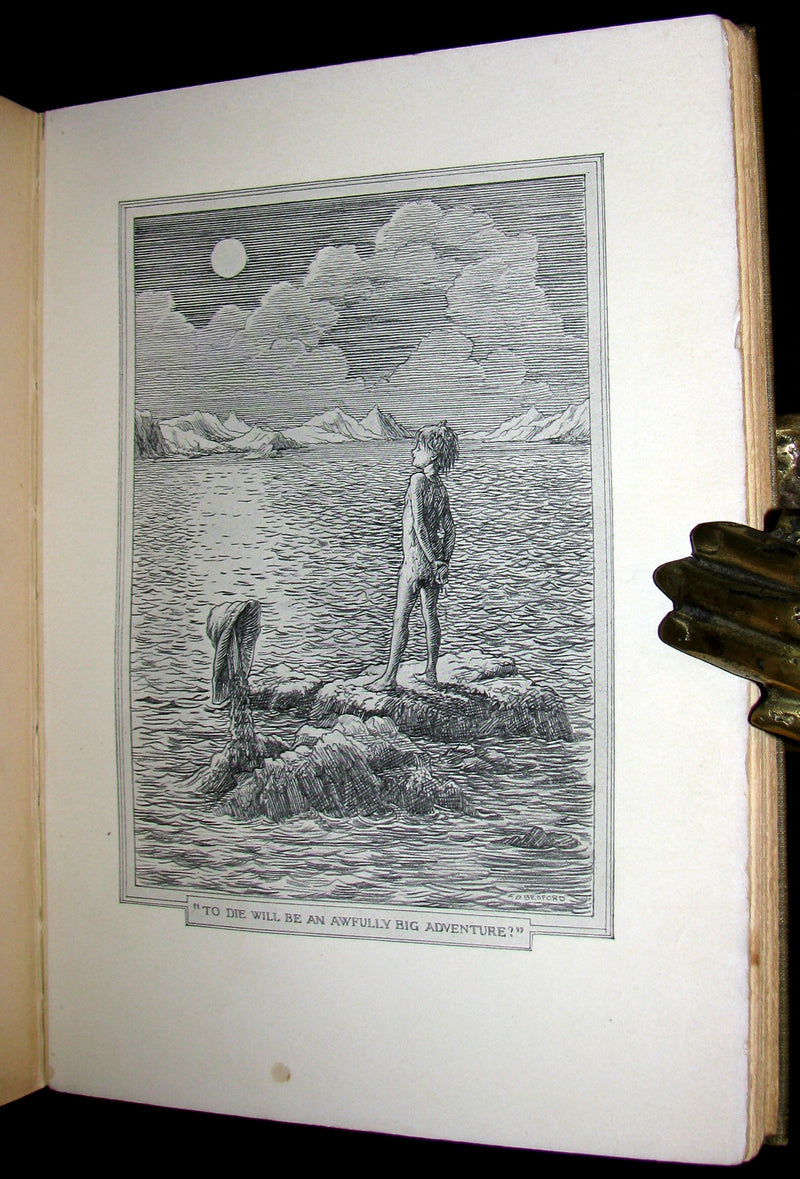 1911 Rare First Edition Book  - PETER PAN - Peter and Wendy by James Matthew Barrie.
