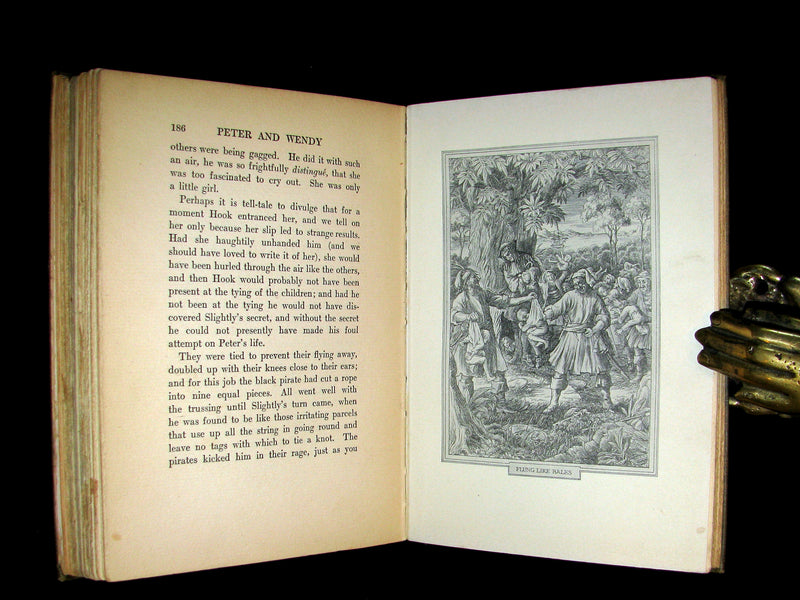 1911 Rare First Edition Book  - PETER PAN - Peter and Wendy by James Matthew Barrie.