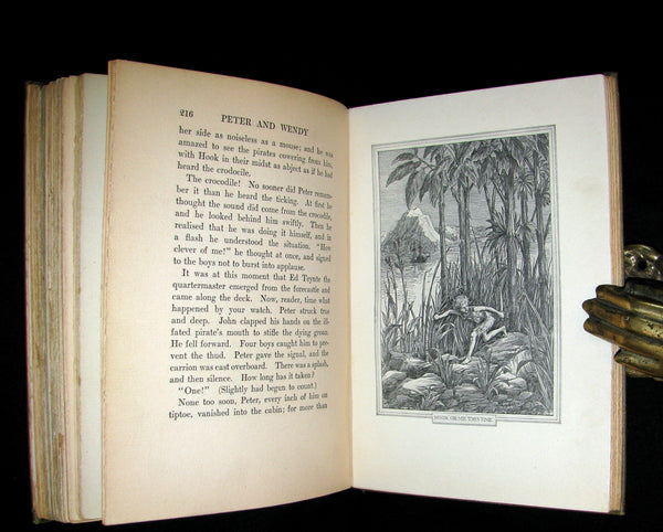 1911 Rare First Edition Book  - PETER PAN - Peter and Wendy by James Matthew Barrie.