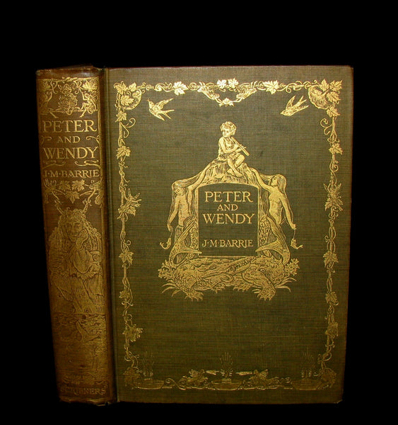 1911 Rare First Edition Book  - PETER PAN - Peter and Wendy by James Matthew Barrie.