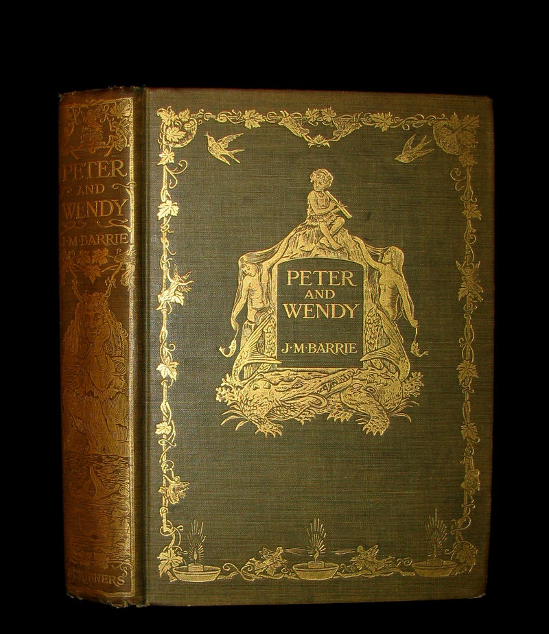 1911 Rare First Edition Book  - PETER PAN - Peter and Wendy by James Matthew Barrie.