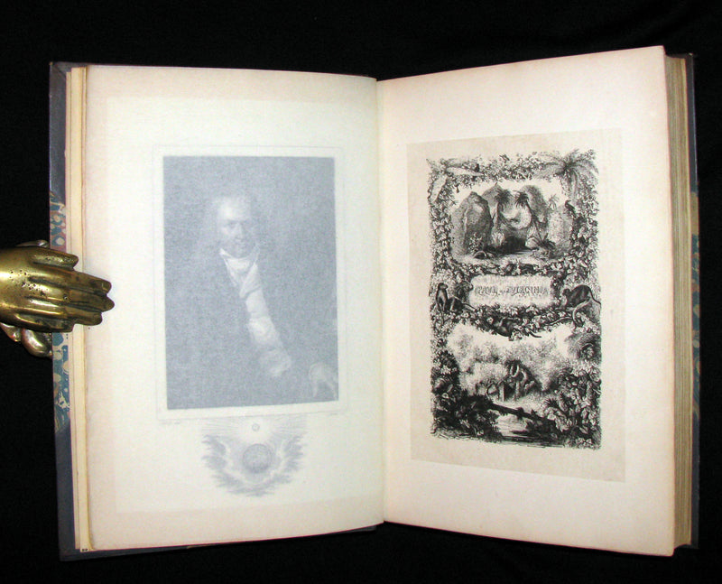 1839 Nice RIVIERE Binding - 1st Edition - PAUL and VIRGINIA by Bernardin De St Pierre.