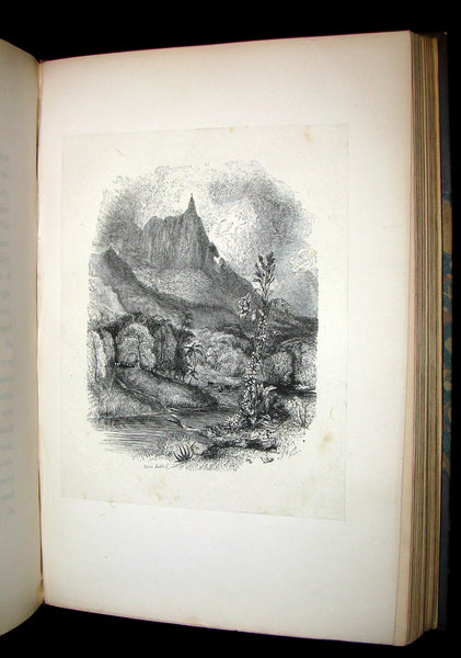 1839 Nice RIVIERE Binding - 1st Edition - PAUL and VIRGINIA by Bernardin De St Pierre.