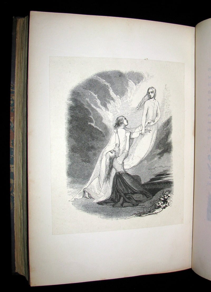 1839 Nice RIVIERE Binding - 1st Edition - PAUL and VIRGINIA by Bernardin De St Pierre.