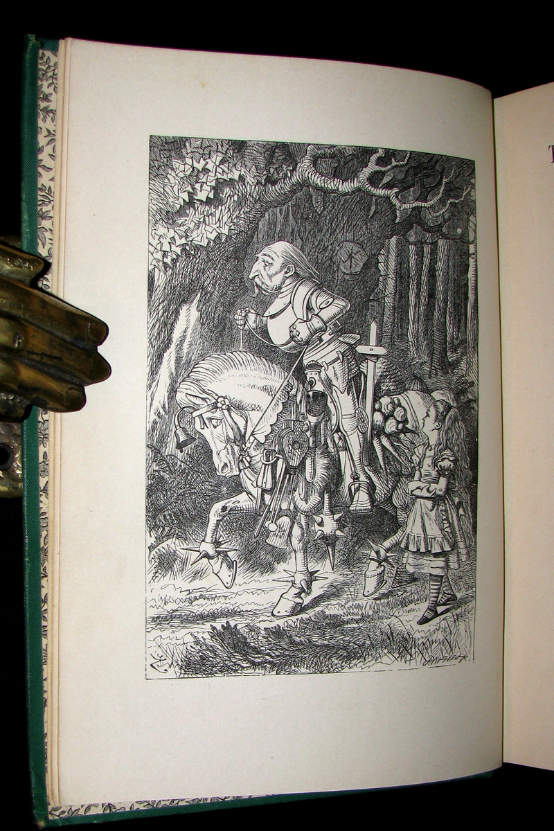 1889 Rare Book - Through the Looking-Glass, and What Alice Found There by Lewis Carroll.