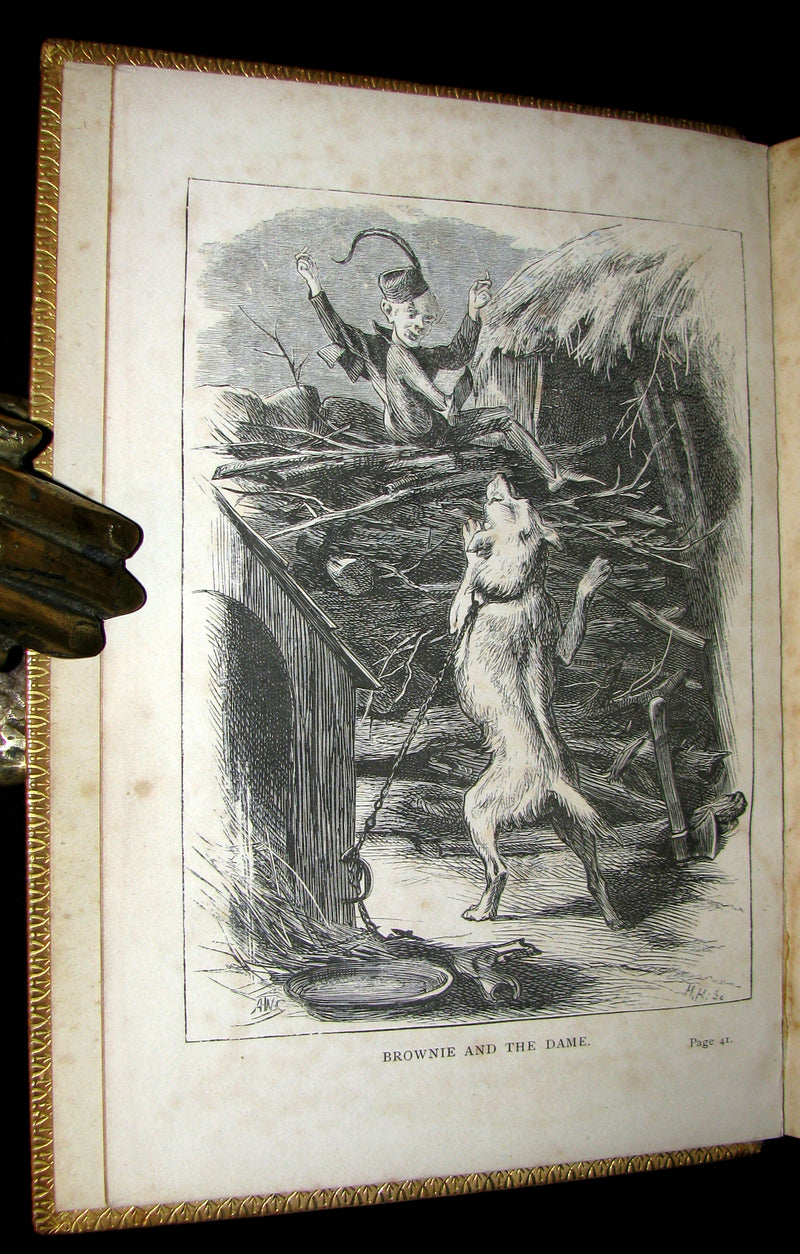 1884 Rare Victorian Edition - Hans Christian Andersen - FAIRY TALES and Sketches.