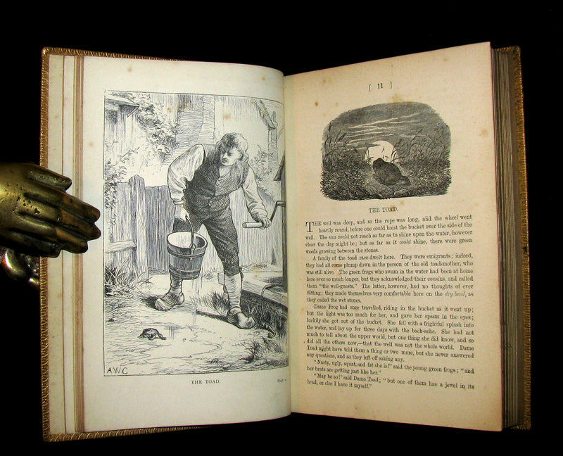 1884 Rare Victorian Edition - Hans Christian Andersen - FAIRY TALES and Sketches.