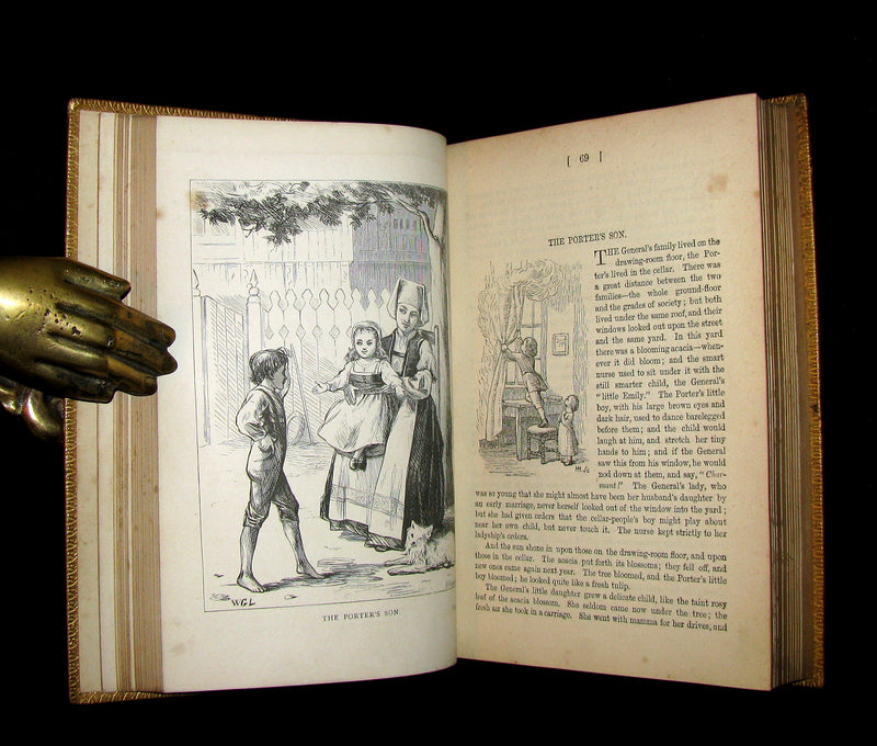 1884 Rare Victorian Edition - Hans Christian Andersen - FAIRY TALES and Sketches.