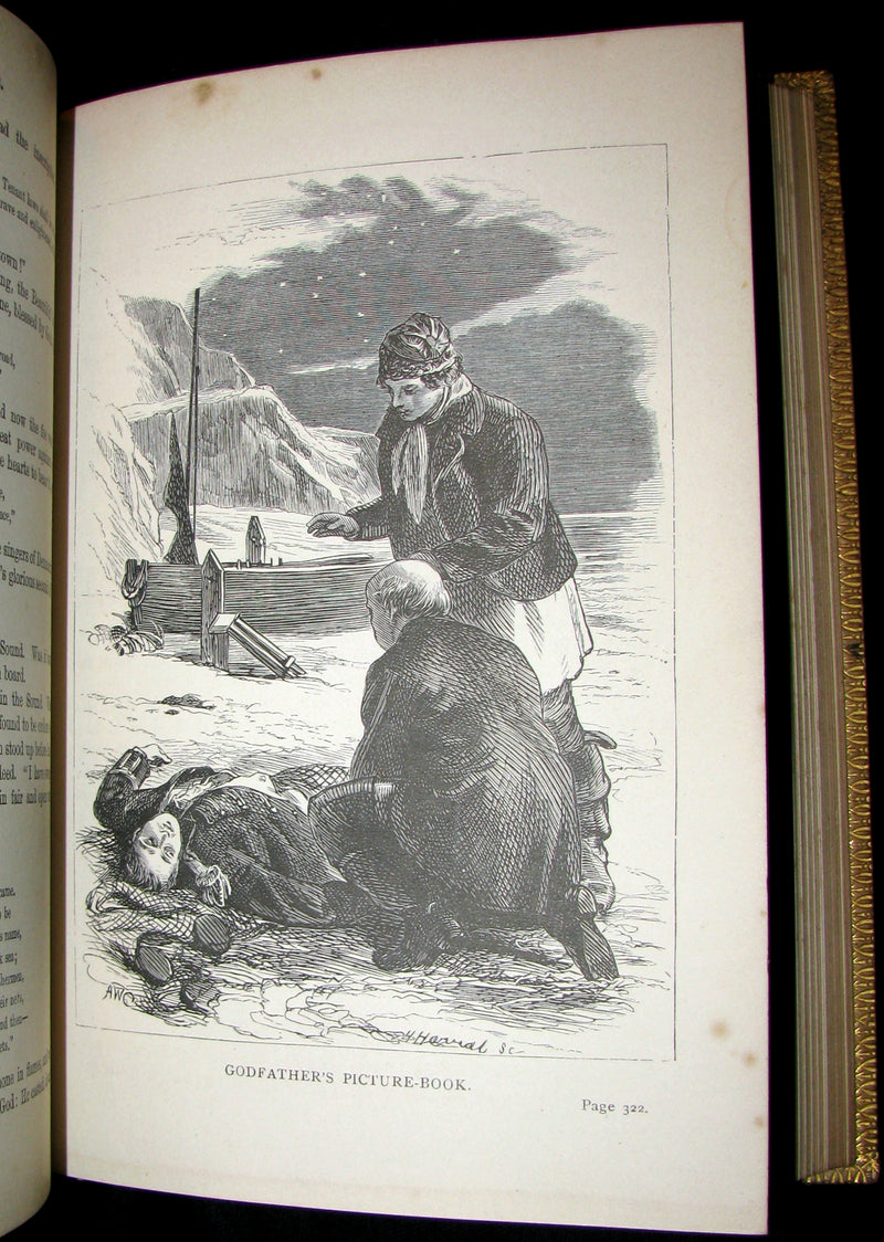 1884 Rare Victorian Edition - Hans Christian Andersen - FAIRY TALES and Sketches.