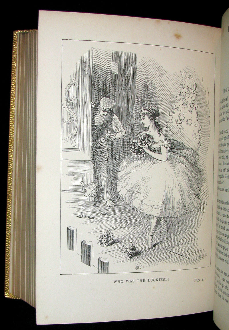 1884 Rare Victorian Edition - Hans Christian Andersen - FAIRY TALES and Sketches.
