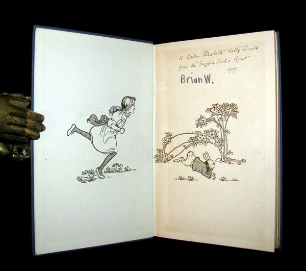 1907 Rare Book - Alice's Adventures in Wonderland Illustrated by Amy Millicent Sowerby. 1stED.