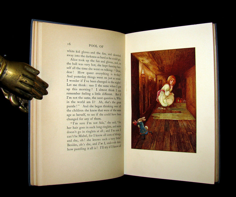 1907 Rare Book - Alice's Adventures in Wonderland Illustrated by Amy Millicent Sowerby. 1stED.