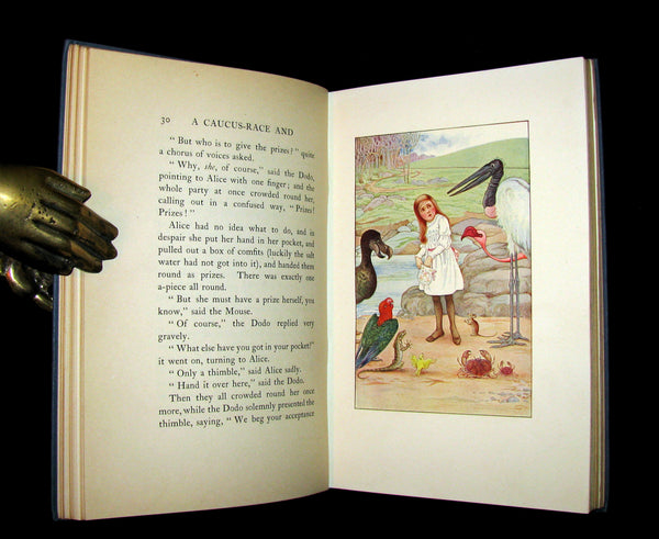 1907 Rare Book - Alice's Adventures in Wonderland Illustrated by Amy Millicent Sowerby. 1stED.