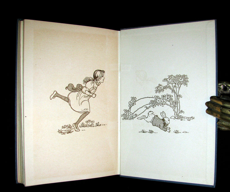 1907 Rare Book - Alice's Adventures in Wonderland Illustrated by Amy Millicent Sowerby. 1stED.