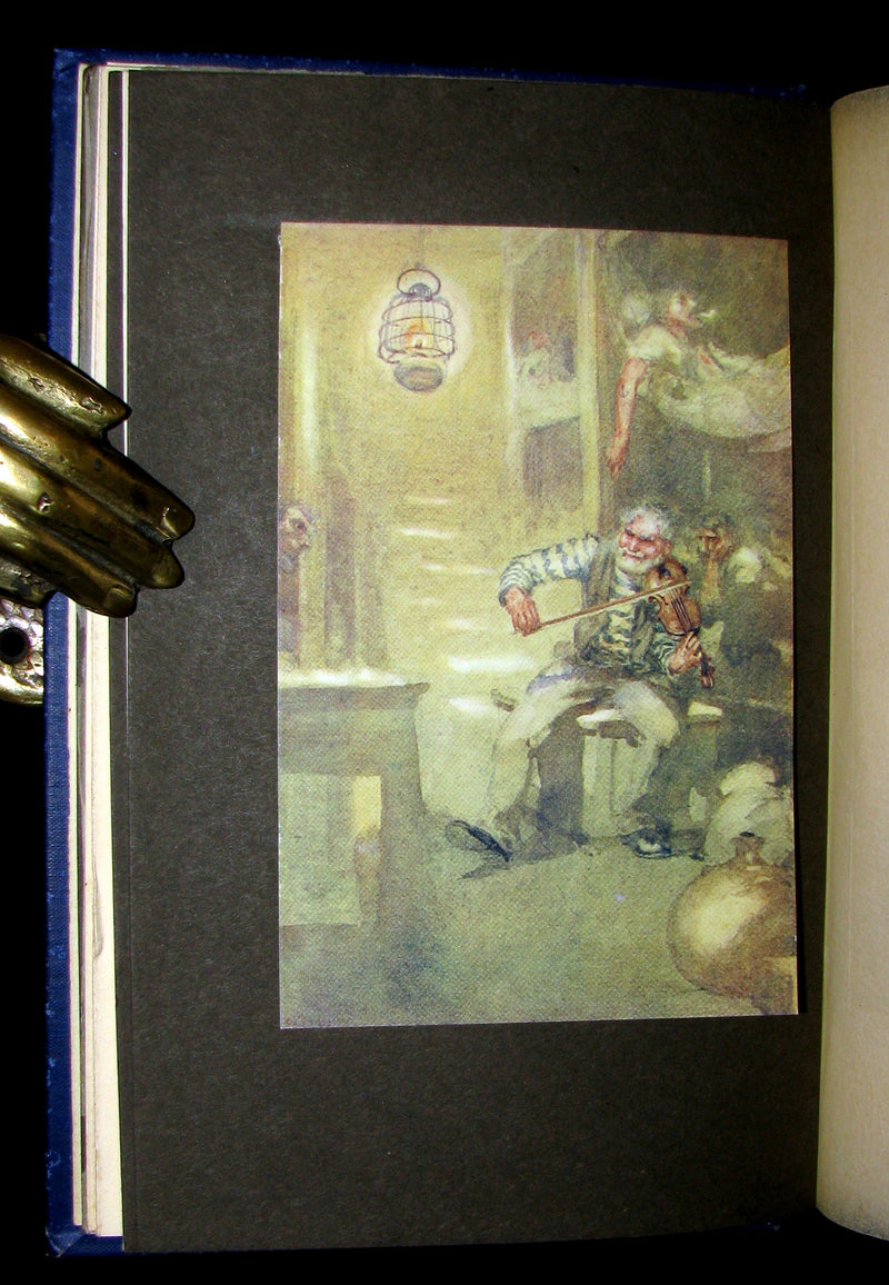 1910 Rare 1st Edition - The BLUE LAGOON by H. De Vere Stacpoole illustrated by Willy Pogany.