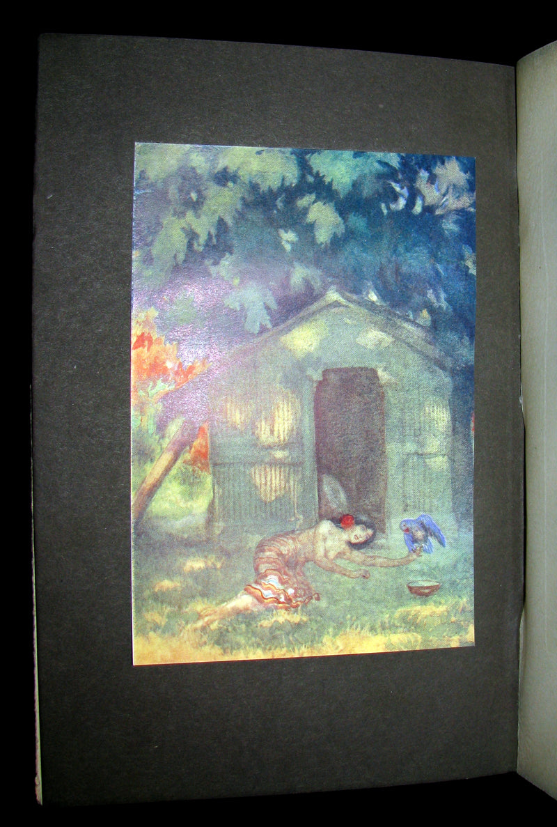 1910 Rare 1st Edition - The BLUE LAGOON by H. De Vere Stacpoole illustrated by Willy Pogany.