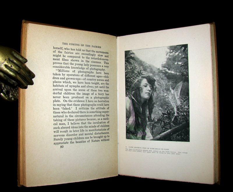 1922 Rare First Edition -  Cottingley FAIRIES - Arthur Conan DOYLE. The Coming of the Fairies.