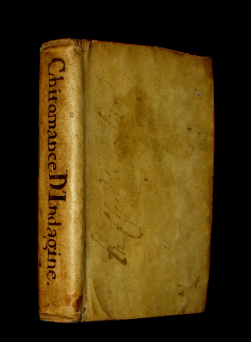 1638 Scarce French Vellum Book - Indagine's CHIROMANCY, PHYSIOGNOMY & ASTROLOGY. La Chiromance et Phisiognomie par le regard des membres de l'homme.