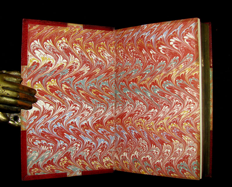 1849 Beautiful Worsfold Binding - FAIRY TALES and Romances by Count Anthony Hamilton.