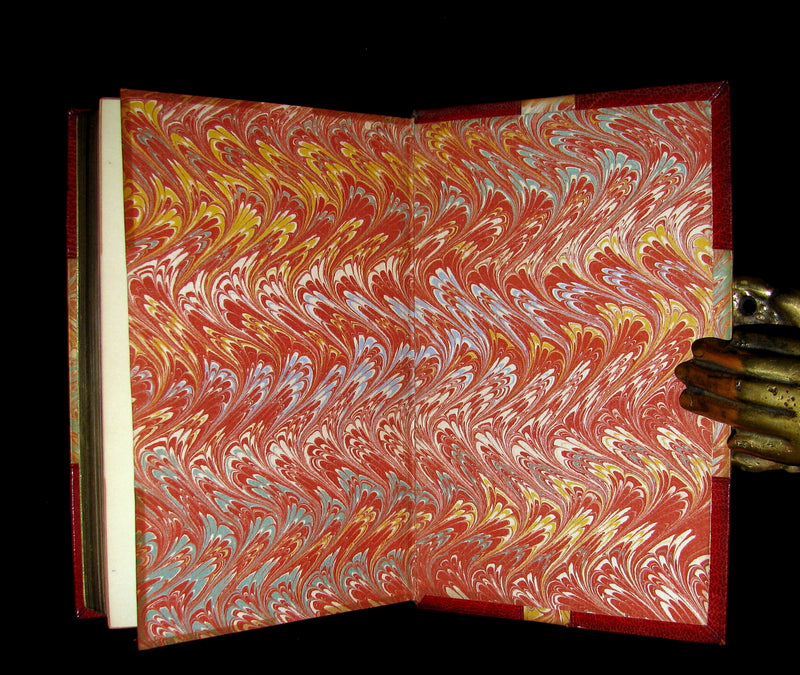 1849 Beautiful Worsfold Binding - FAIRY TALES and Romances by Count Anthony Hamilton.