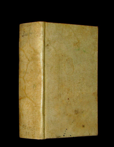1671 Rare Latin Book - Lives of the Twelve Caesars & other notes by Suetonius - Cum Notationibus Diversorum.