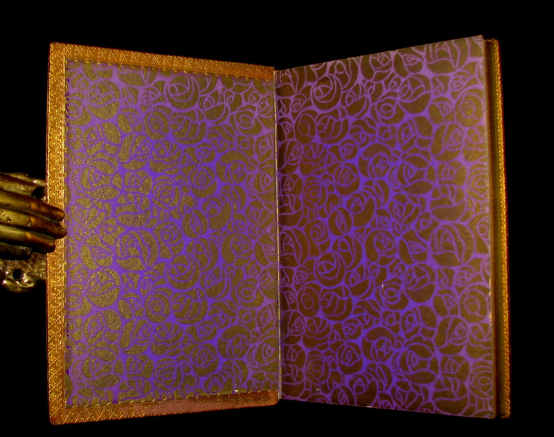 1925 Rare 1stED - Richard Burton's The Kasidah Of Haji Abdu El-Yezdi illustrated by John Kettelwell & bound by Sangorski & Sutcliffe.