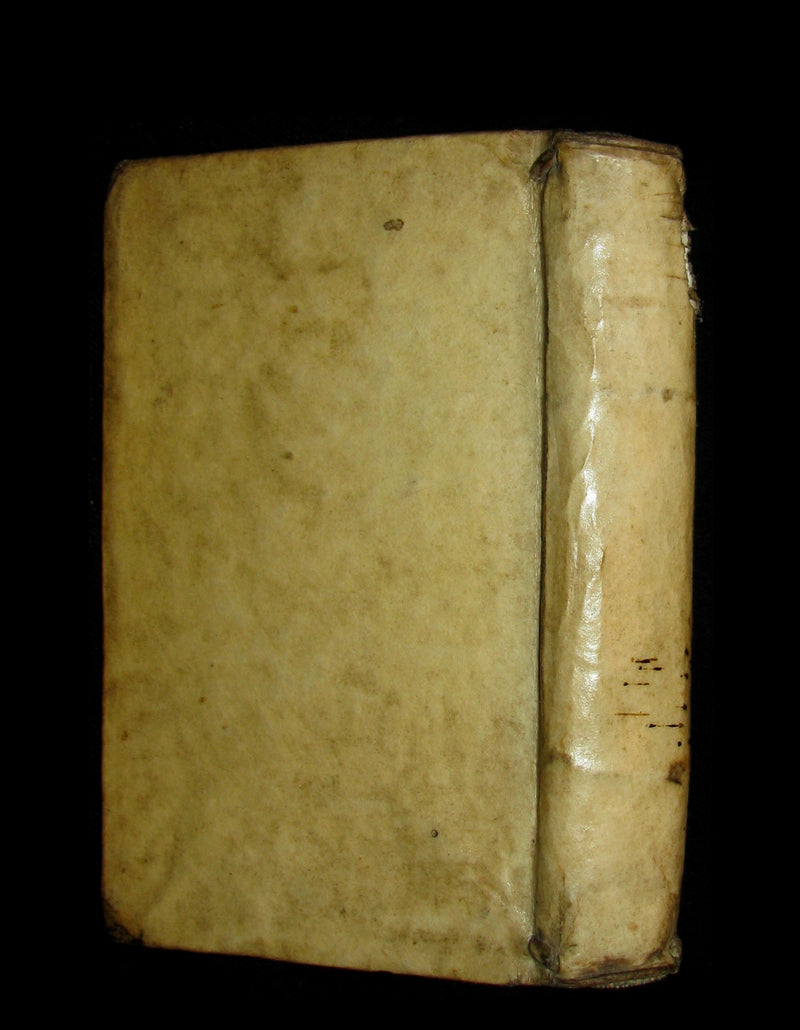 1616 Rare Latin Vellum Book - C.L. Claudiani quae extant - Claudian's Latin poetry of late antiquity.