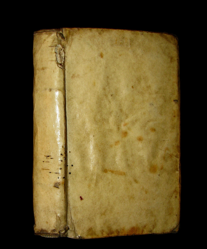 1616 Rare Latin Vellum Book - C.L. Claudiani quae extant - Claudian's Latin poetry of late antiquity.