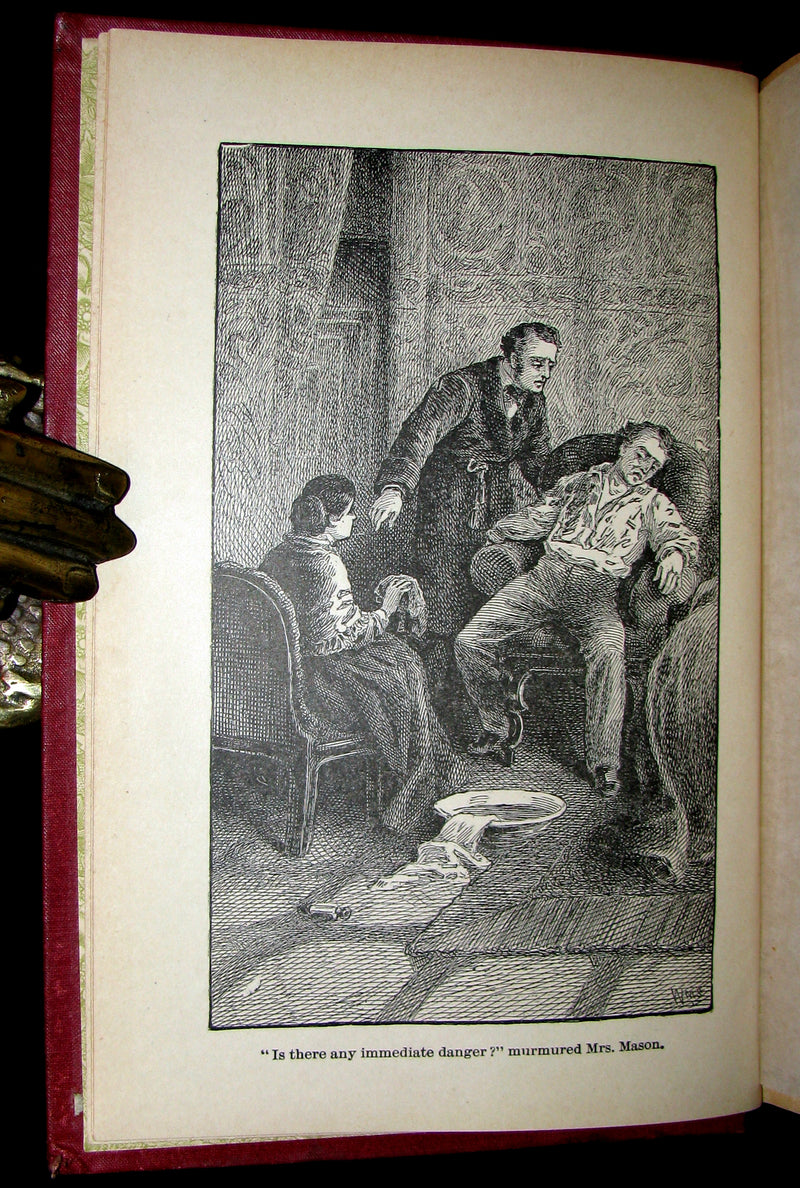 1885 Rare Victorian Book - JANE EYRE by CHARLOTTE BRONTË.