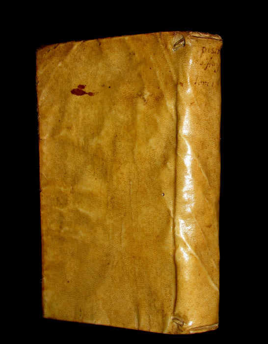 1656 Scarce French Vellum Book - Chosen Epistles by Saint Augustine of Hippo.