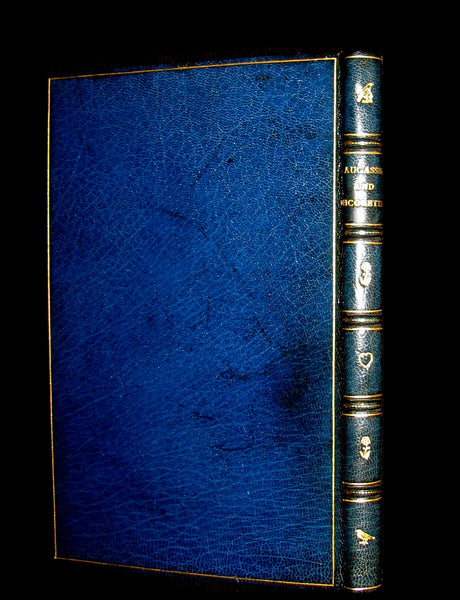 1897 Rare Book bound by Sangorski & Sutcliffe - MEDIEVAL HISTORY of Aucassin and Nicolette. Knighthood and Chivalry.