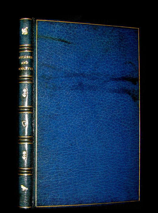 1897 Rare Book bound by Sangorski & Sutcliffe - MEDIEVAL HISTORY of Aucassin and Nicolette. Knighthood and Chivalry.