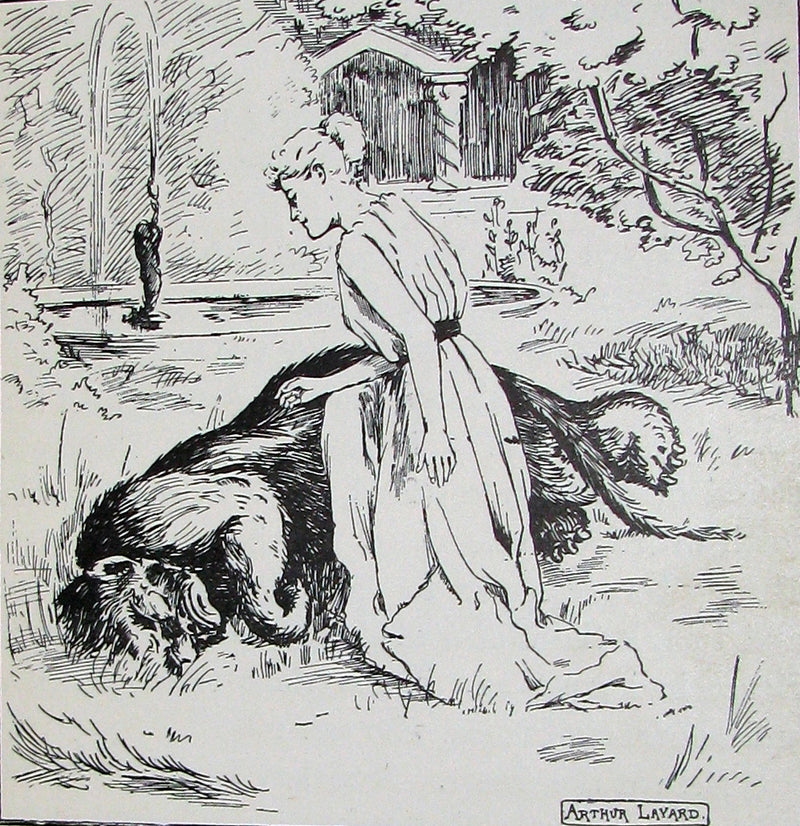 1895 Rare Victorian Book -  MY BOOK OF FAIRY TALES illustrated by Arthur Layard.