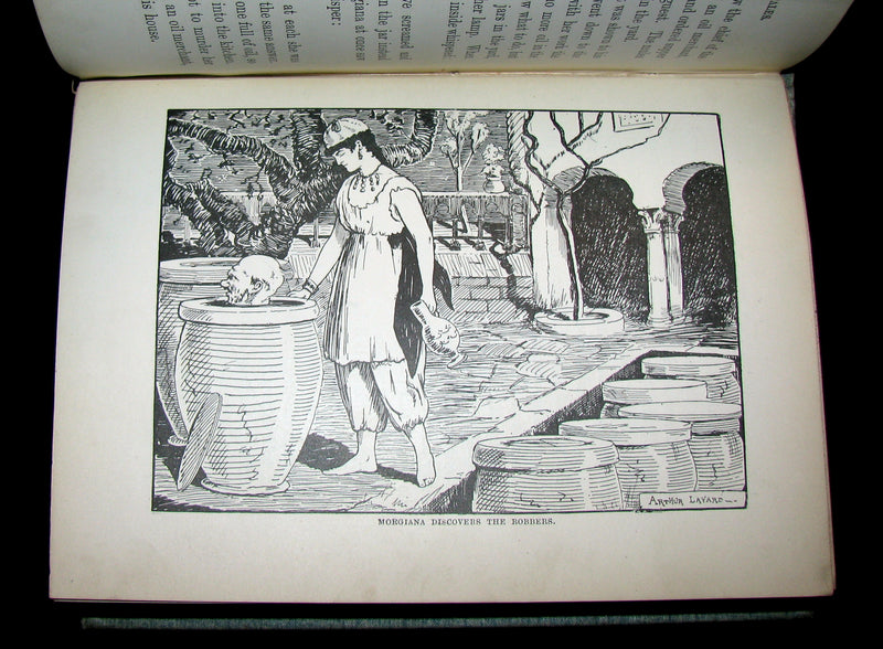 1895 Rare Victorian Book -  MY BOOK OF FAIRY TALES illustrated by Arthur Layard.