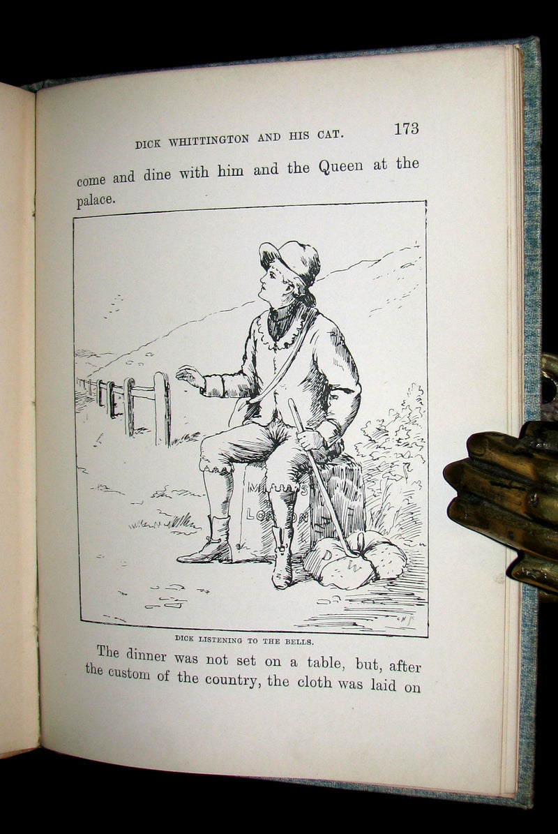 1895 Rare Victorian Book -  MY BOOK OF FAIRY TALES illustrated by Arthur Layard.