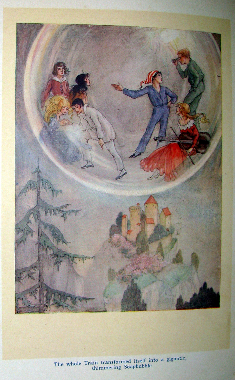 1915 Scarce 1stED Book - Sackville's FAIRY TALES - THE TRAVELLING COMPANIONS Illustrated by Florence Anderson.