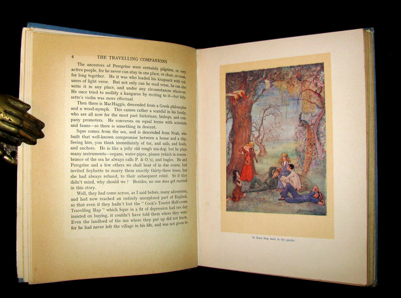 1915 Scarce 1stED Book - Sackville's FAIRY TALES - THE TRAVELLING COMPANIONS Illustrated by Florence Anderson.