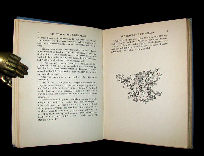 1915 Scarce 1stED Book - Sackville's FAIRY TALES - THE TRAVELLING COMPANIONS Illustrated by Florence Anderson.